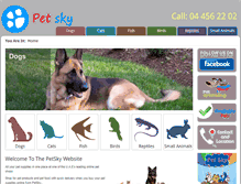 Tablet Screenshot of petskygroup.com
